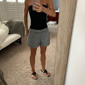 Gingham shorts